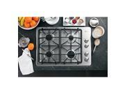 General Electric PGP943SETSS GE Profile Series 30 Built In Gas Cooktop