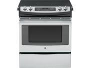 General Electric JS630SFSS GE ® 30 Slide In Front Control Electric Range
