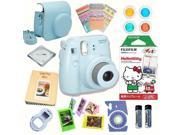 Fujifilm Instax Mini 8 Blue bundle Instant camera Instant Hello Kitty Film Accessories