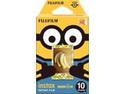 Fujifilm Instax Minion Instant Film Standard Version - 10 Exposures