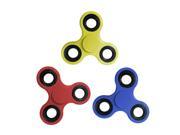 Fidget Spinner Toy Hand Toy Finger Spinner Reduces Stress Colors Vary 3 Pieces