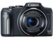 Canon PowerShot 8410B001 SX170 IS 16.0 Megapixels Digital Camera 16x Optical 4x Digital Zoom 3 inch LCD Display Black