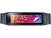 Samsung Gear Fit SM R3500ZKAXAR Activity Tracker Smartwatch 1.84 inch Super AMOLED Display 128 x 432 Bluetooth 4.0 Charcoal Black