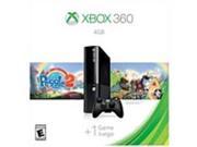 Microsoft Xbox 360 L9V 00039 Gaming Console Bundle with Peggle 2 4 GB Black