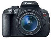Canon Rebel 8595B003 T5i 18.0 Megapixels Digital SLR Camera 3x Optical Zoom 3 inch LCD Display Black