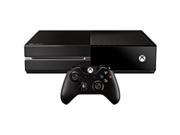 Microsoft Xbox One 500GB Gaming Console Kinect Game Pad Supported Wireless Black ATI Radeon 1920 x 1080 1080p Blu ray Disc Player 500 GB HDD