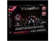 VisionTek 900275 Radeon HD 4650 Graphics Card 1 GB DDR2 SDRAM 128 bit PCI Express 2.0 x16 DVI S Video