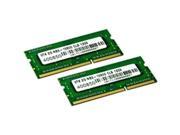Visiontek 4GB DDR3 SDRAM Memory Module 4 GB 2 x 2 GB DDR3 SDRAM 1333 MHz DDR3 1333 NB3 10600 Non ECC Unbuffered 204 pin SoDIMM