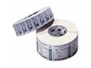 Zebra Z Perform 2000D 10000294 Perforated Coated Permanent Acrylic Adhesive Labels 2.5 x 4.0 inches White 2280 Pieces