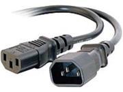 2FT 18 AWG COMPUTER POWER EXTENSION CORD IEC320C13 TO IEC320C14