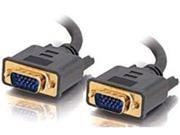 C2G Flexima 28244 12 Feet SVGA Monitor Cable 1 x 15 pin HD 15 Male Male Black