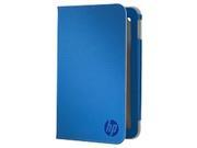 HP Carrying Case Folio for 7 Tablet Blue 8 Height x 4.9 Width x 0.9 Depth