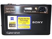 Sony Cyber shot DSC T20B Digital camera point and shoot 8.1 Mpix optical zoom 3 x supported memory Memory Stick Duo Memory Stick PRO Duo black