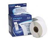 Dymo Corporation DYM30320 Address Labels 3.5 x 1.13 inches White