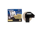 Brother P Touch DK1241 Shipping Label 4 Width x 6 Length Direct Thermal Direct Thermal White 1 Roll