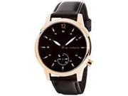 Runtastic Moment Classic Activity Tracker Wrist Calories Burned Bluetooth 0.94 0.59 1.65 Rose Gold Black Stainless Steel Case Leather Ban