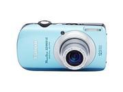 Canon PowerShot SD960 IS 12.1 Megapixel Compact Camera Blue 2.8 LCD 16 9 4x Optical Zoom 4x 4000 x 3000 Image 1280 x 720 Video HDMI PictBridg