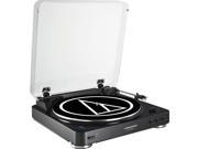 Audio Technica AT LP60BK BT Black Fully Automatic Turntable with Bluetooth