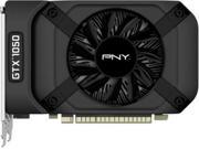 PNY VCGGTX10502PB GeForce GTX 1050 Graphic Card 2 GB GDDR5 PCIe 3.0 x 16 DVI HD