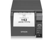 Epson TM-T70II Direct Thermal Printer - Monochrome - Desktop - Receipt Print - 9.84 in/s Mono - 180 dpi - Bluetooth - USB - Receipt - 3.27 Epson TM-T70II Direct Thermal Printer - Monochrome - Desktop - Receipt Print - 9.84 in/s Mono - 180 dpi - Bluetooth - USB - Receipt - 3.27