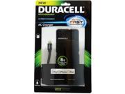 Duracell PRO324 AC Charger with 6 Feet Lightning Cable - Black