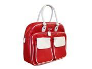 CGull 10 0008 Red Leather Tote