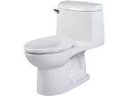 2034.014.020 1.6 GPF Champion 4 Elongated 1 Piece Toilet White
