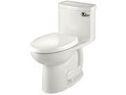American Standard 2403.813.020 Compact Cadet 3 Toilet w Seat Trip Lever White