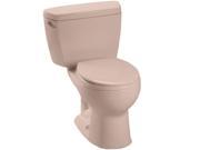 CST743E 12 Eco Drake Round 2 Piece Floor Mount Toilet Sedona Beige