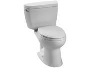 CST744S 11 Drake Elongated Two Piece Close Coupled Toilet Colonial White