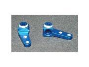 GPM Racing LC2106 Associated RC10l Blue Aluminum Steering Knuckles