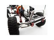 Hot Racing SCX03EMA01 Tubular Front Bumper with Winch Light Mount.