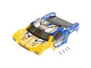 Dromida C1203 Body Printed w Decals Blue Yellow Short Course V2