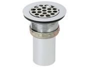 Elkay LK8 304 Stainless Steel Chrome Plated Small Drain Fitting 2 13 16 O.D