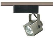 Nuvo Lighting TH310 Single Light MR16 12V Square Track Head in Brushed Nickel Finish Brushed Nickel