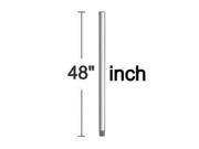 Fanimation DR1 48MW 48 Downrod with 1 Inch Diameter Matte White