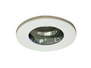 WAC Lighting 3 Shower Light Flat Glass White HR D329 S WT