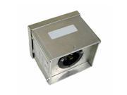 Generac 6343 30 Amp 4 Prong Raintight Aluminum Power Inlet Box Power Inlet Box