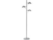 Lite Source Space Traveler Floor Lamp Polished Steel LS 9401PS