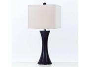 AF Lighting 8555 TL Purple Single Light Ceramic Table Lamp from the Angelo Home Collection Purple