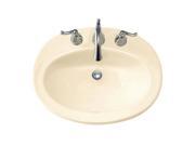 Piazza 23 1 2 Drop In Porcelain Bathroom Sink