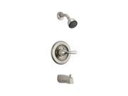 Delta T13420 SSSOS Tub and Shower Trim Package with Monitor and Touch Clean Technologies Stainless Steel