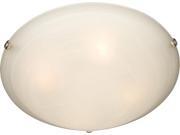 Maxim Lighting Malibu 4 Light Flush Mount Satin Nickel 11060MRSN