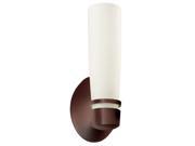 AFX Lighting ARS118RBEC One Light Up Lighting Wall Sconce from the Aria Collection Oil Rubbed Bronze