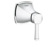 Grohe 19944000 Grandera Volume Control Valve Trim Only with Lever Handle Starlight Chrome
