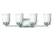 Hinkley Lighting 5194CM Four Light 26 3 4 Wide Bathroom Fixture from the Ashley Collection Chrome