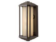 Hinkley Lighting 1395BZ GU24 Castelle 1 Light Energy Efficient CFL Outdoor Wall Sconce Bronze