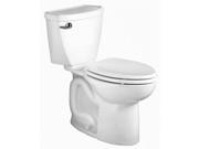 American Standard 270AB001.020 Cadet 3 Elongated Two Piece Toilet with EverClean Surface and Right Height Bowl White