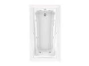 American Standard 3573.048WC.020 Green tea 72 Acrylic Whirlpool Bathtub with Reversible Drain EcoSilent System White