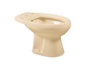 American Standard 5023.100.021 14 1 2 Bidet with Verticle Spray and Integral Overflow from the Cadet Collectio Bone